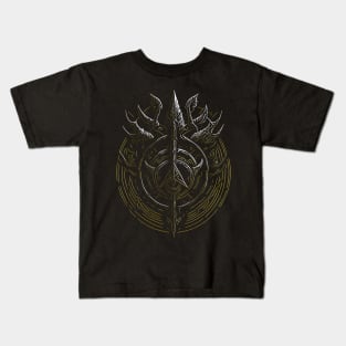 Sci Fi Viking Symbol Kids T-Shirt